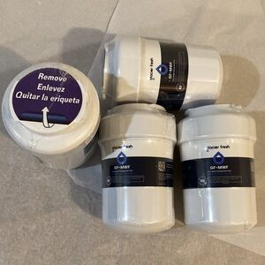 Glacier Fresh Water Filter Cartridges (4) NWT